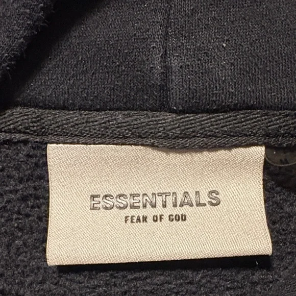 Black Logo Hooded Pullover - Picture 3 of 3